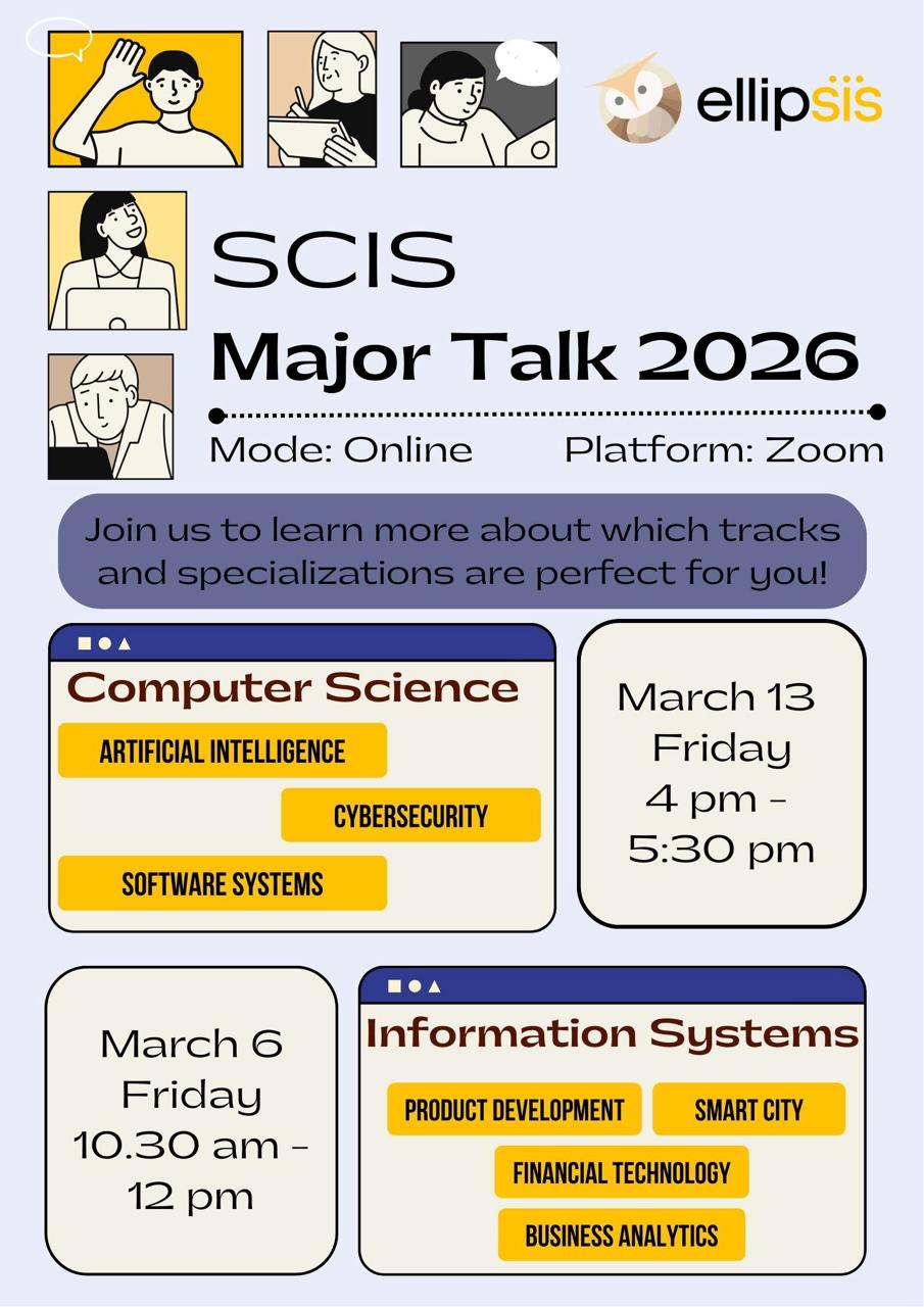 SCIS Major Talk 2026
