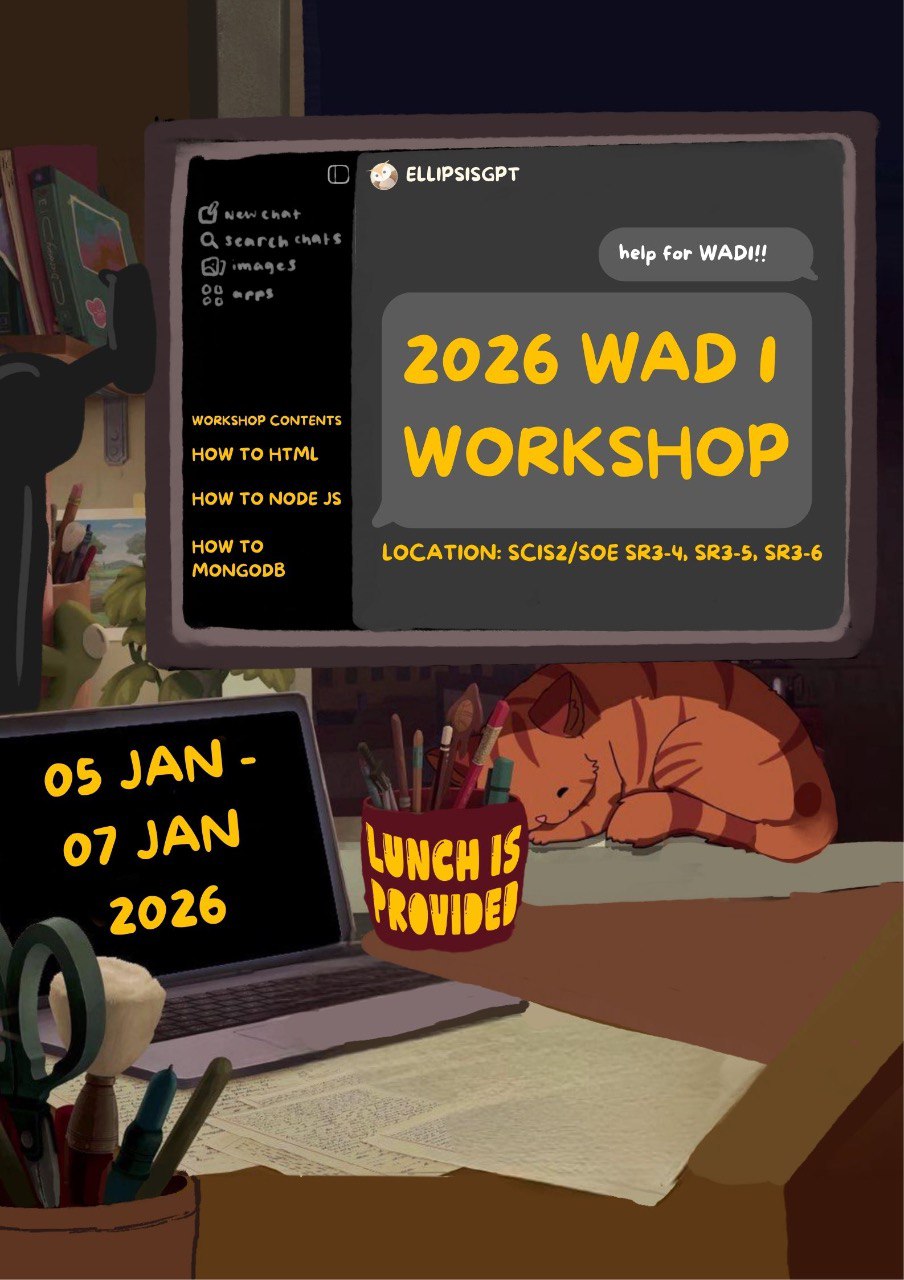 Web Application Development 1 Workshop 2026